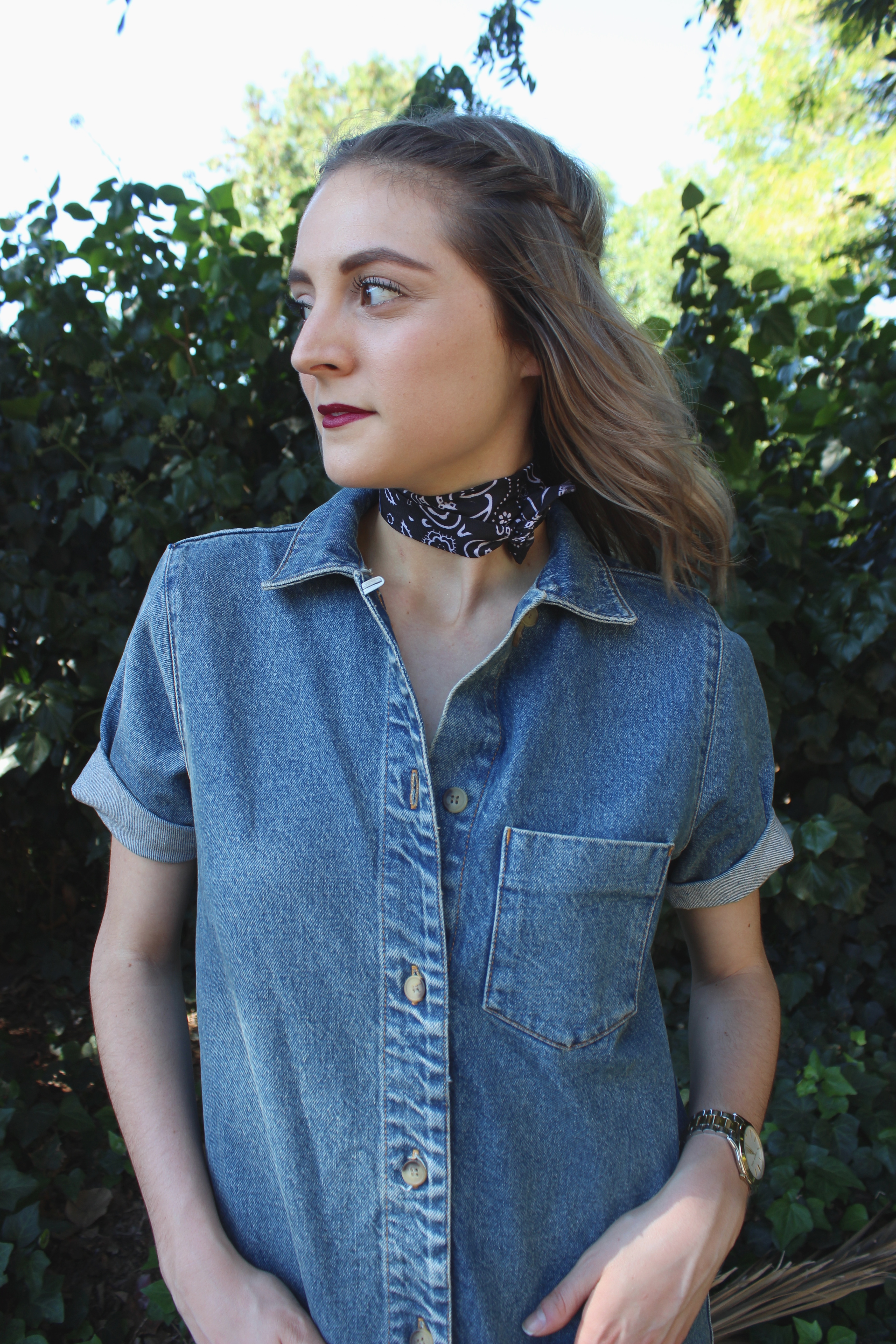 Denim Button Down