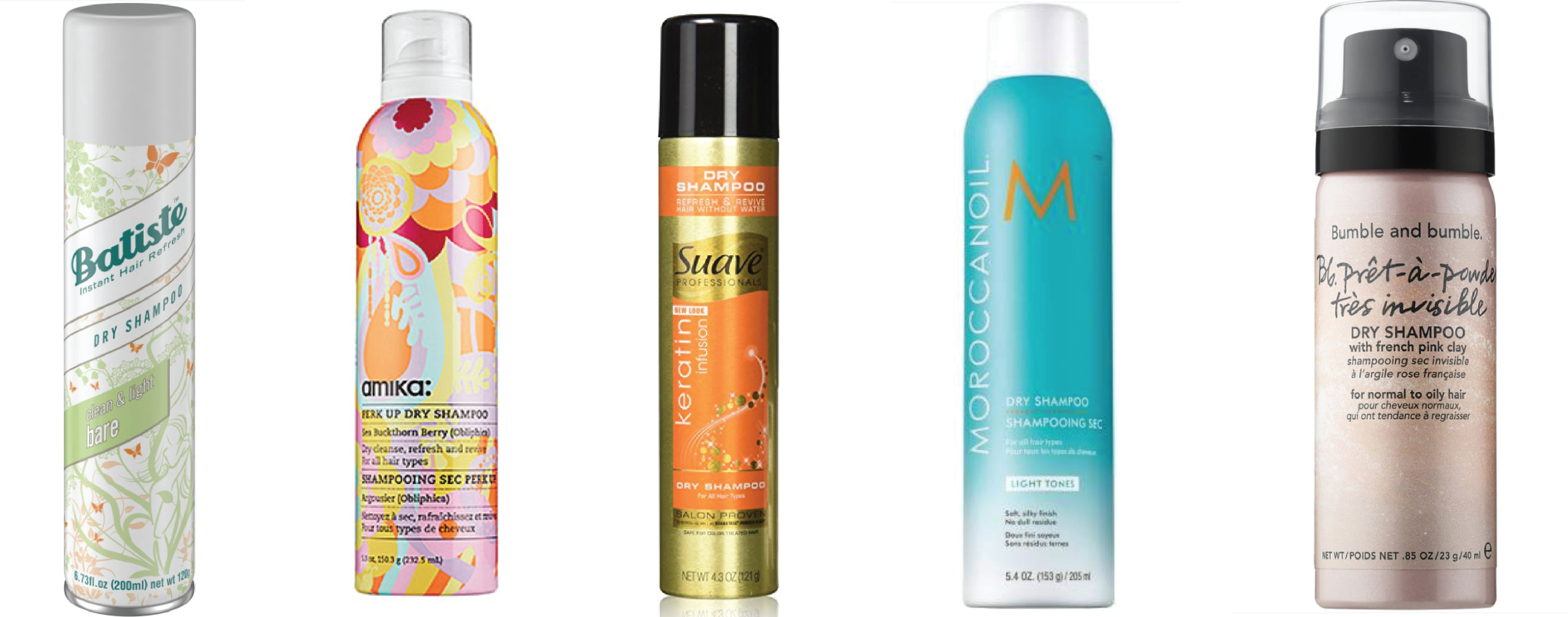 5 Dry Shampoos I Can’t Live Without