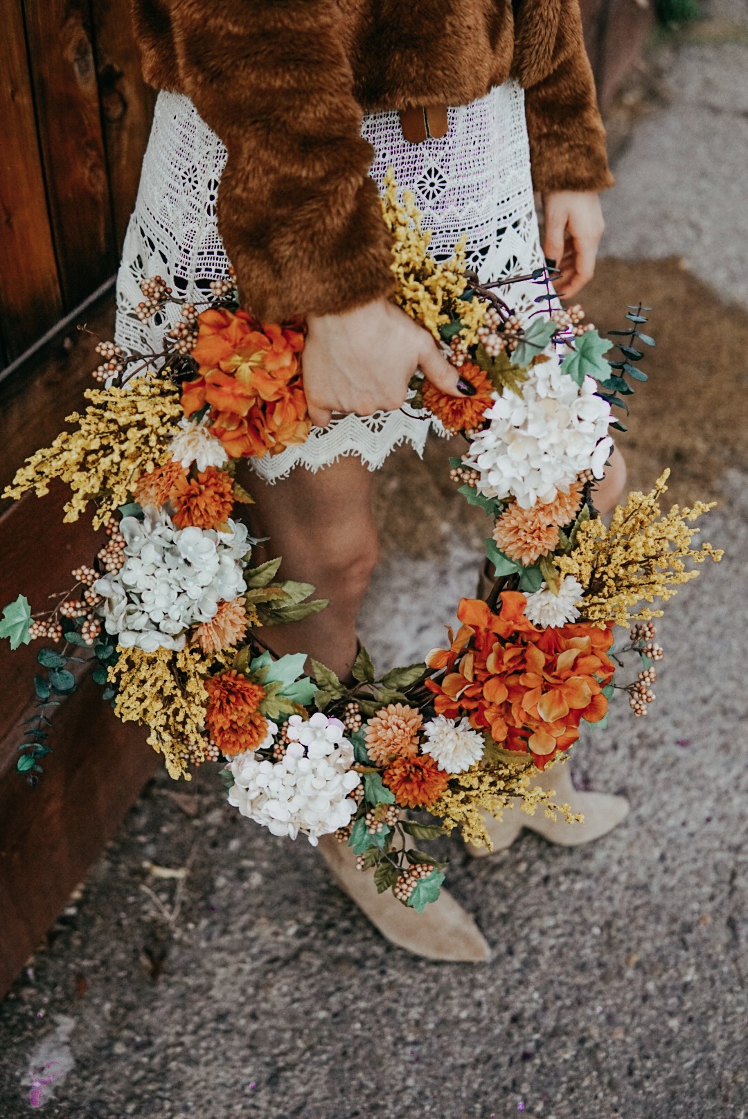 Fall Wreath DIY