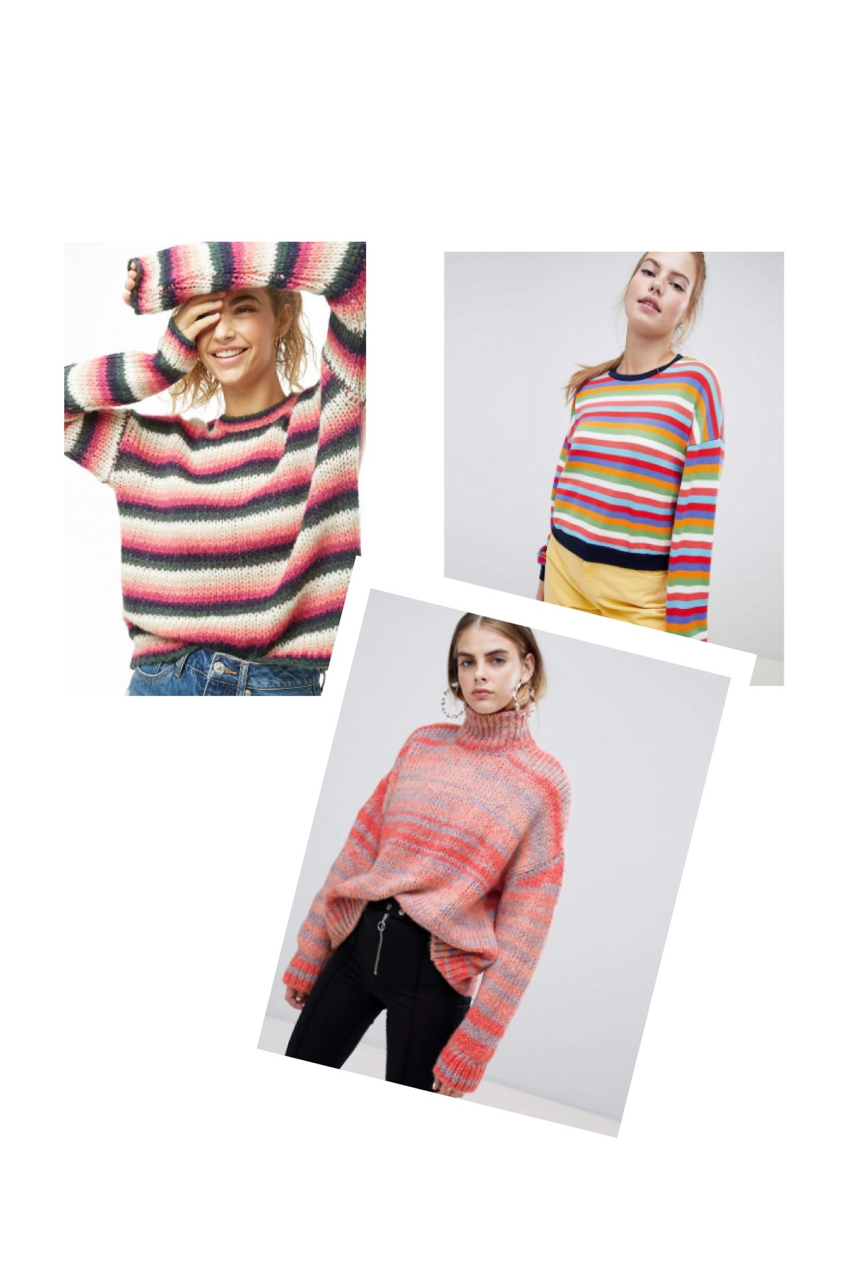 Striped Sweaters for Winter